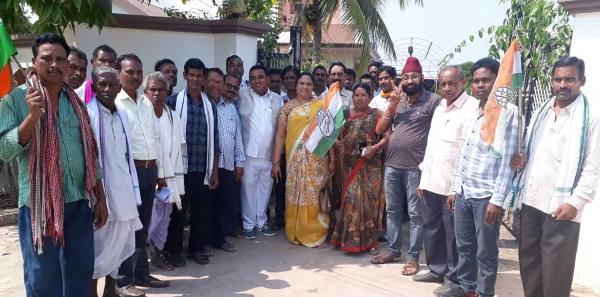उषा पटेल के नेतृत्व में सैकड़ो कार्यकर्ता रायपुर रवाना - CG Sandesh