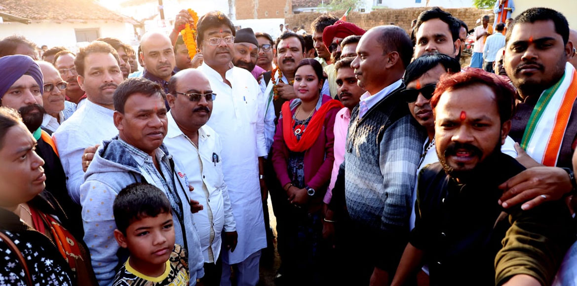 आदर्श सचिव संघ ने किया नवनियुक्त विधायक का सम्मान - CG Sandesh