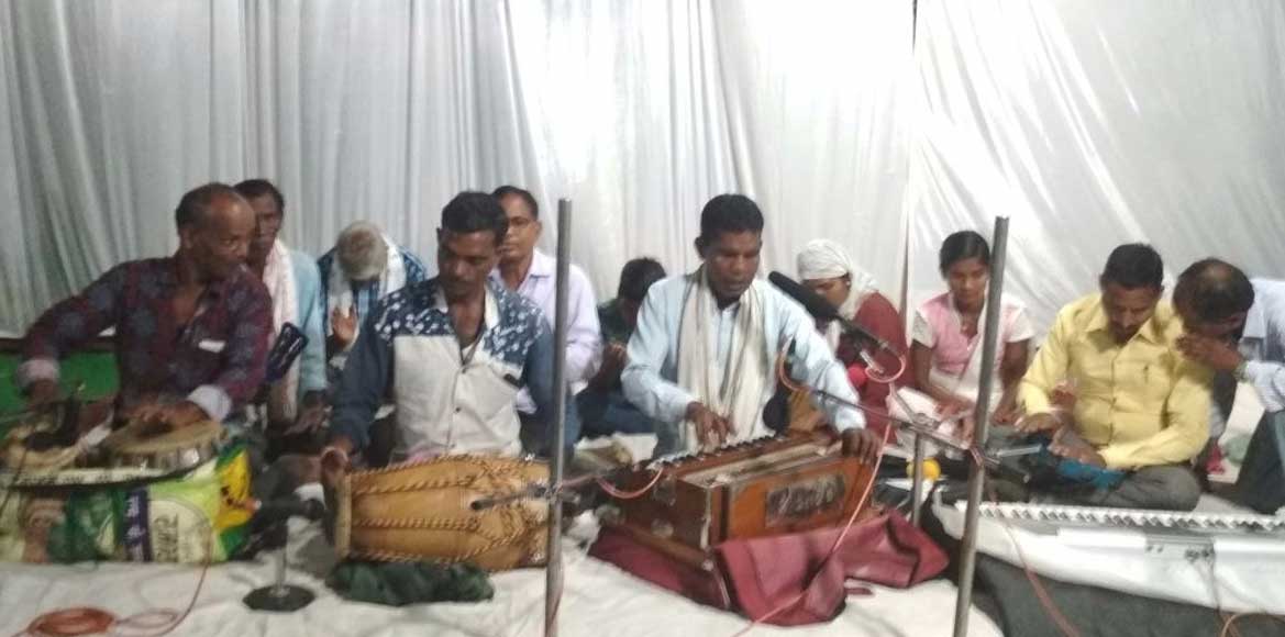 जगदीशपुर में छत्तीसगढ़ी गीत संगीत आयोजन किया गया - CG Sandesh