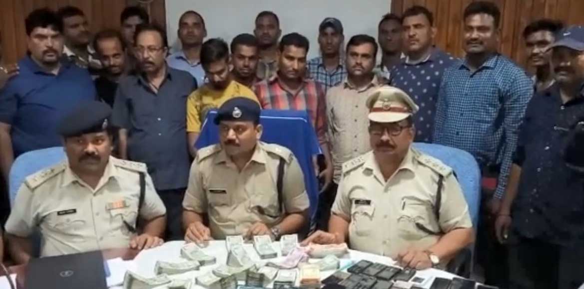 तीन नामी खाईवाल सहित सात सटोरिए को पुलिस ने दबोचा - CG Sandesh