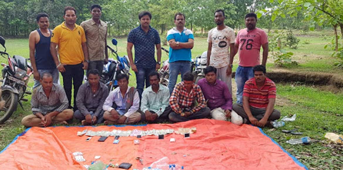 क्राइम ब्रांच महासमुन्द द्वारा पिथौरा के सिंघुपाली के जंगलो ... - CG Sandesh