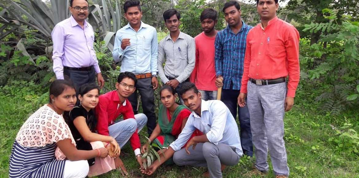 बसना : महाविद्यालय में वन महोत्सव का आयोजन - CG Sandesh