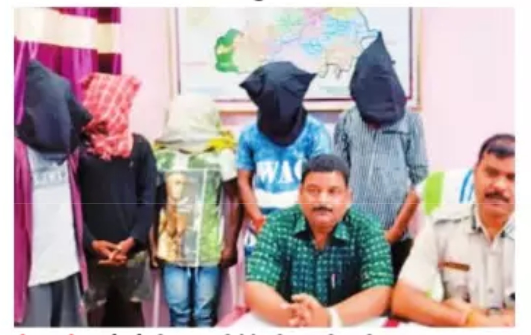 शराब के पैसे को लेकर हुई थी हत्या, 5 आरोपी गिरप्तार - CG Sandesh