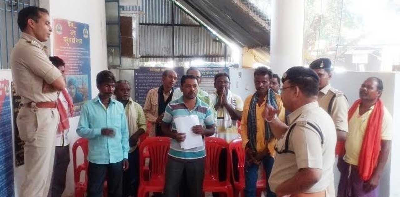 पुलिस अधीक्षक के जन चैपाल में हुआ अनेक मामलों का निपटारा - CG Sandesh