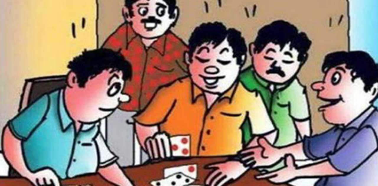 सांकरा पुलिस की जुआ एक्ट के तहत कार्यवाही. - CG Sandesh