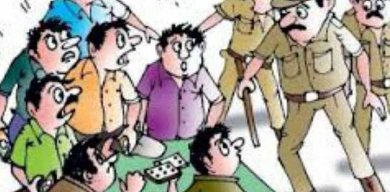 तुमगांव पुलिस ने की जुआ एक्ट के तहत कार्यवाही. - CG Sandesh