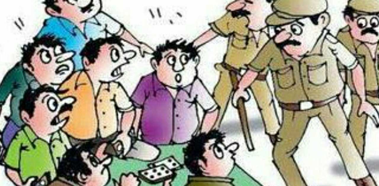 बागबहरा पुलिस की जुआडियों पर कार्यवाही. - CG Sandesh