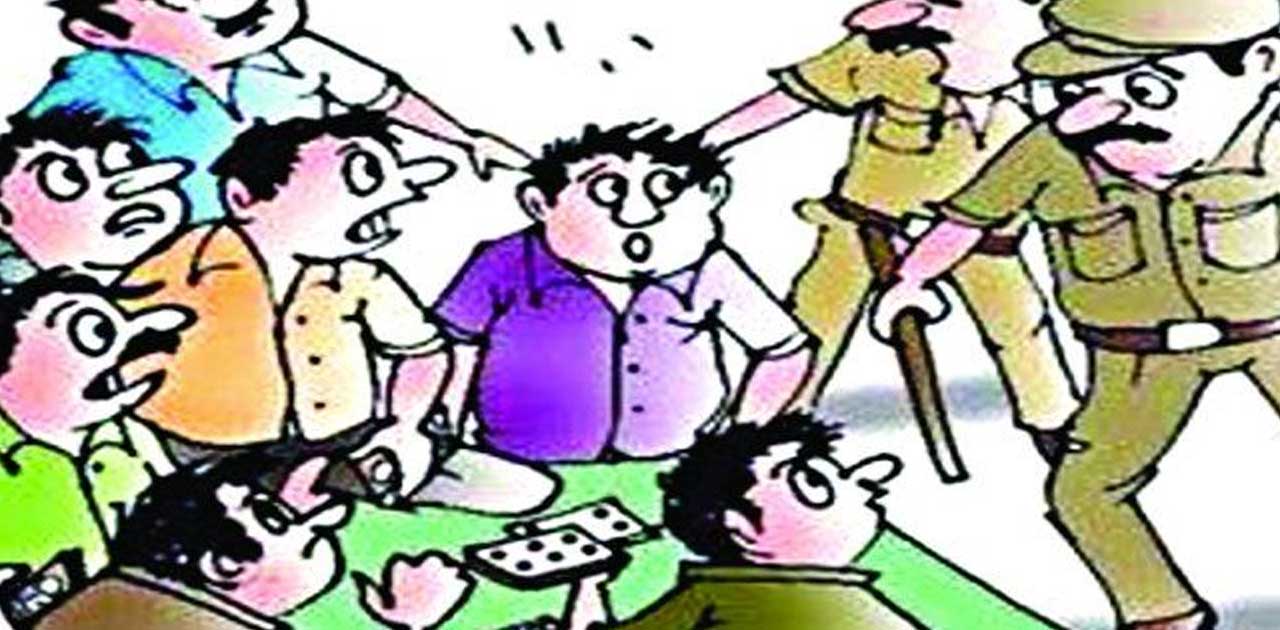 तुमगांव पुलिस की जुआडियों पर कार्यवाही - CG Sandesh
