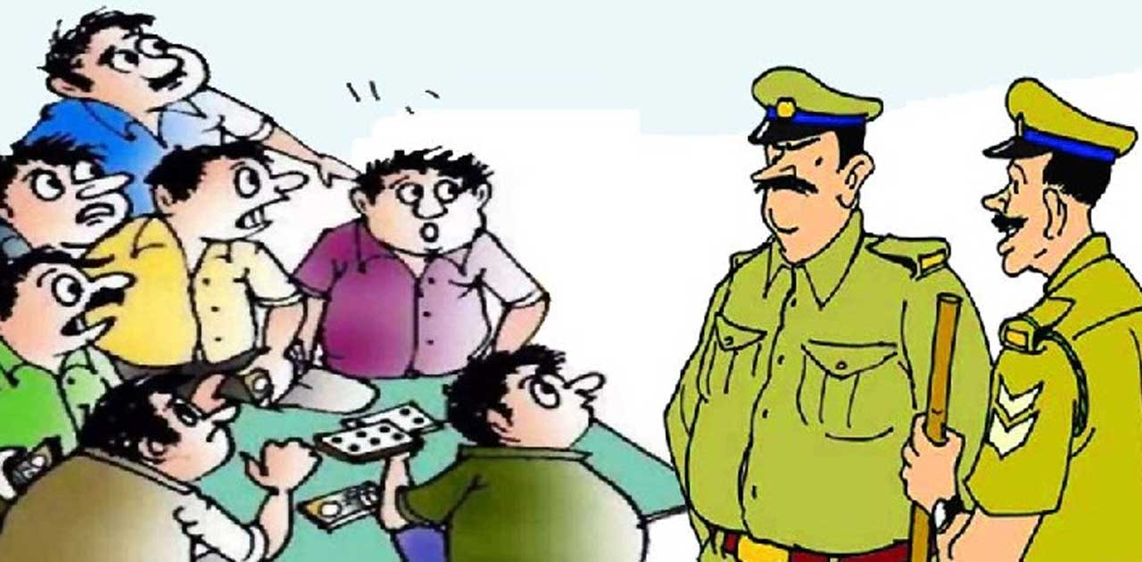 पटेवा पुलिस ने जुआडियों पर की कार्यवाही. - CG Sandesh