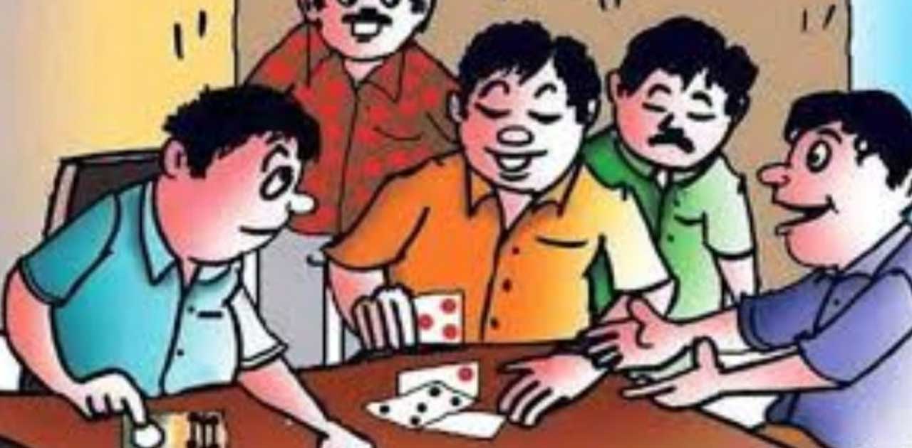 खल्लारी पुलिस ने की जुआड़ीयों पर कार्यवाही. - CG Sandesh