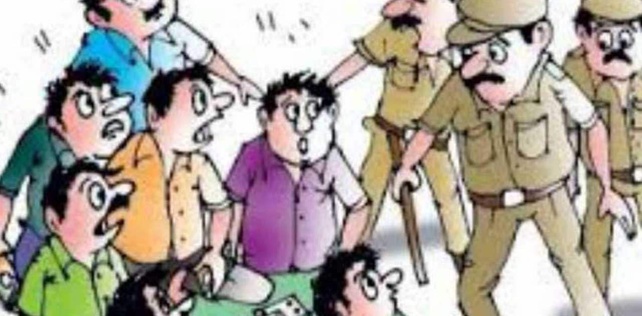 तुमगांव पुलिस ने की जुआडियों पर कार्यवाही. - CG Sandesh