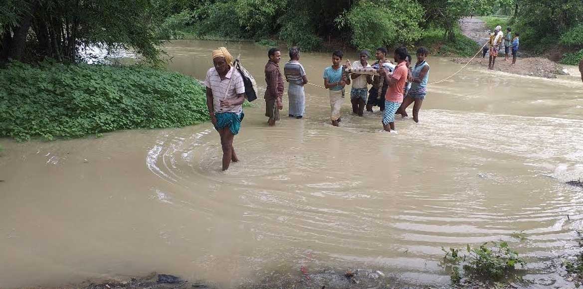 73 वर्षों से कोकड़ी नाला में की जा रही है पुल निर्माण की मांग... - CG Sandesh