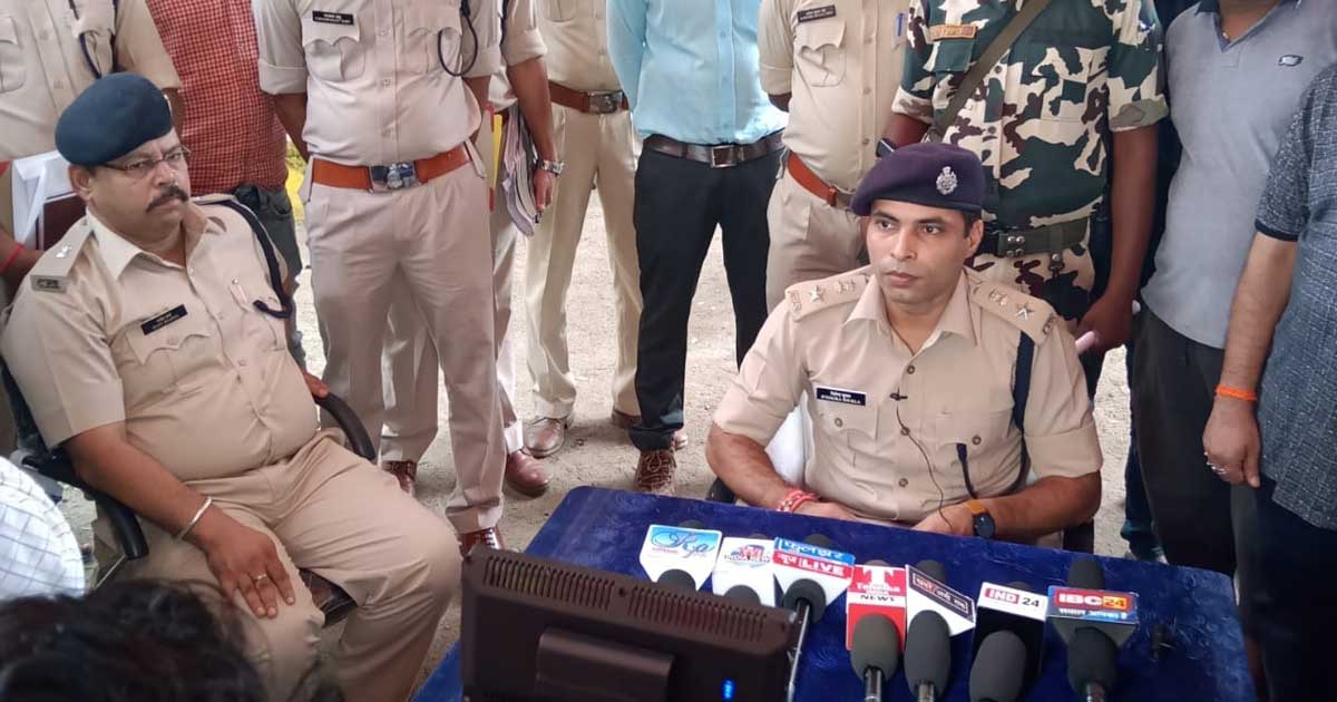 बेहतर पुलिसिंग सुनिश्चित करने एसपी ने लगाई जन चौपाल - CG Sandesh