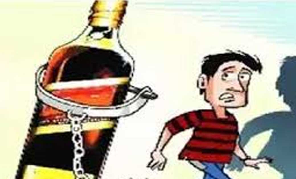 बेलसोण्डा में स्टेडियम के पीछे से 18 पौवा देशी प्लेन शराब जप्त.