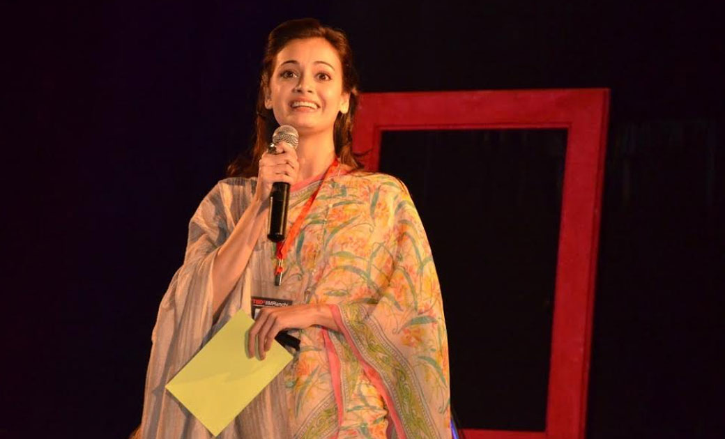 टिकाऊ कपड़े ही पहनेंगी दिया मिर्ज़ा  - CG Sandesh