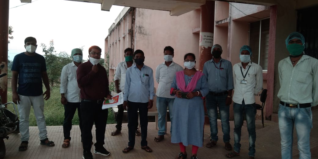 सामुदायिक स्वास्थ्य केंद्र सरायपाली में विश्व दृष्टि दिवस मन... - CG Sandesh