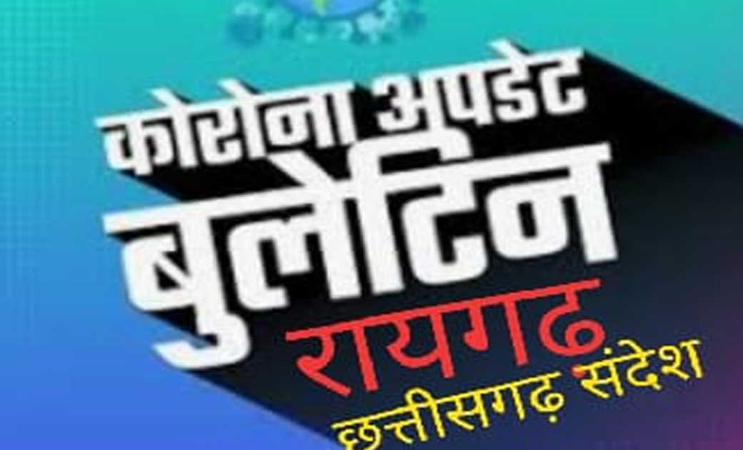 रायगढ़ जिले में 245 कोरोना पॉजिटिव तो सारंगढ़ में 37 मरीज मिले... - CG Sandesh