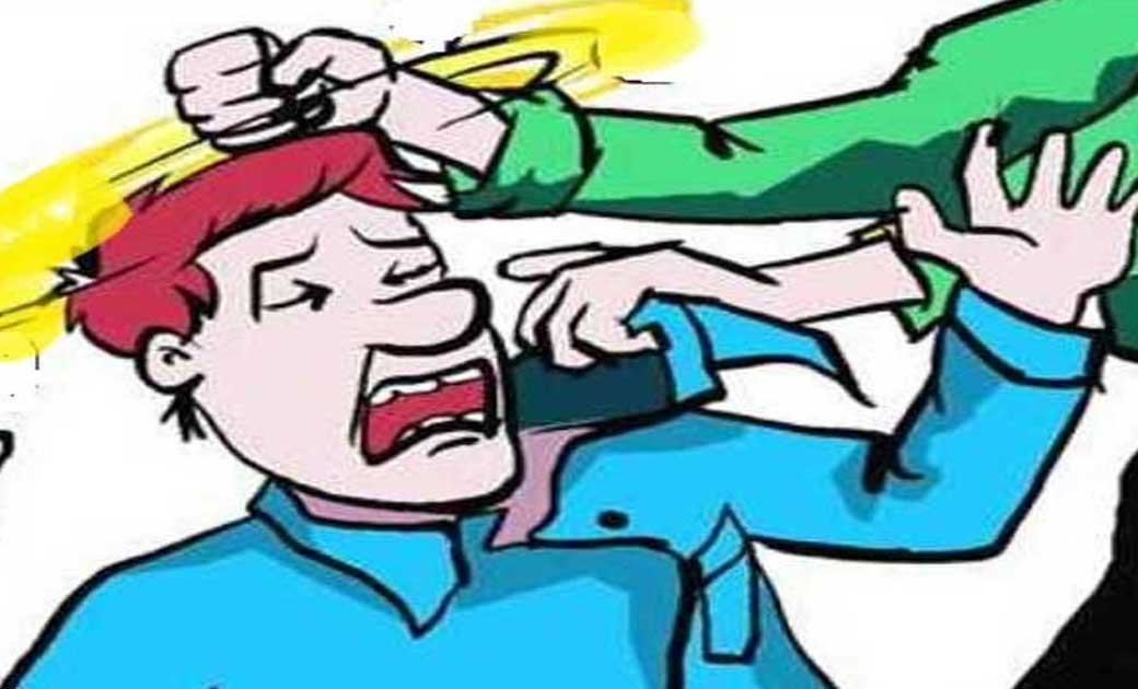 जमीन विवाद को लेकर मारपीट होने पर काउंटर मामला दर्ज.