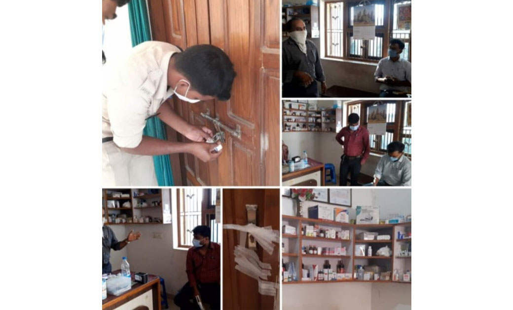 एक और झोलाछाप डॉक्टर के क्लिनिक  को किया गया सील..क्लिनिक मे... - CG Sandesh