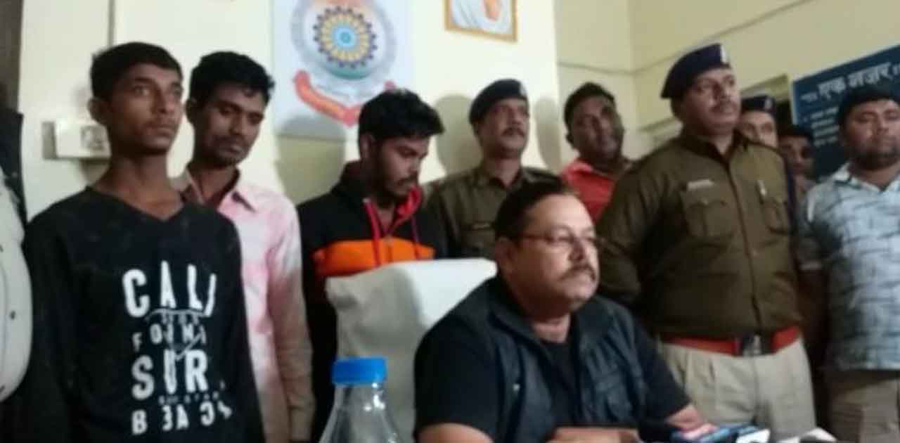 ताला एवं शटर तोड़कर चोरी करने वाले हुए गिरफ्तार.  - CG Sandesh
