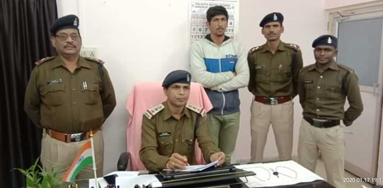 चैन स्नैचिंग के आरोपी 48 घण्टे के अंदर गिरफ्तार. - CG Sandesh