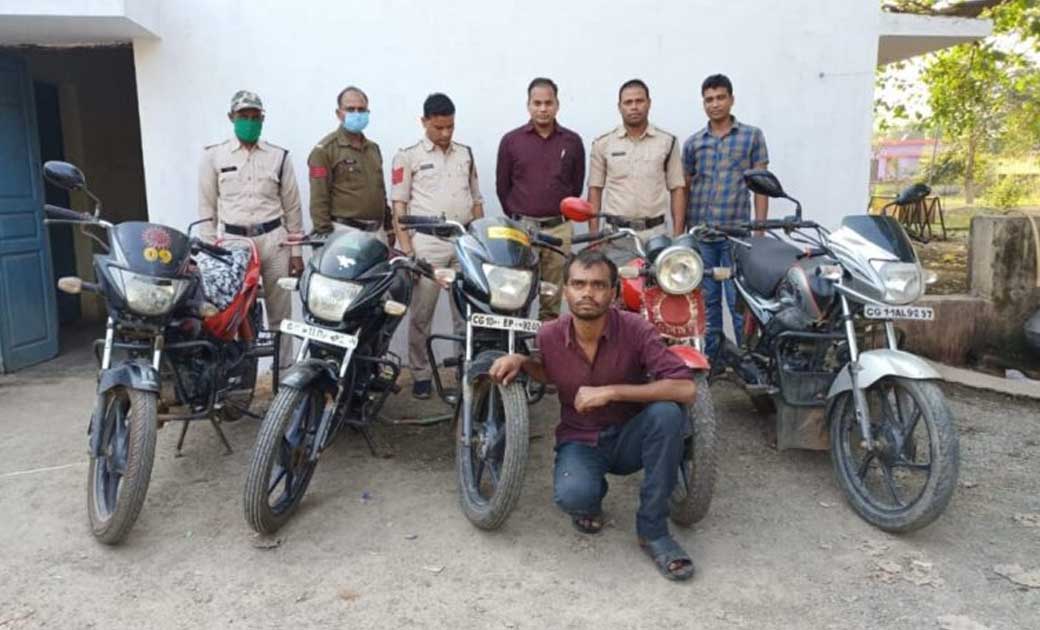 मुखबिर से सूचना मिलने पर...बाराद्वार पुलिस की बड़ी कामयाबी 5 ... - CG Sandesh