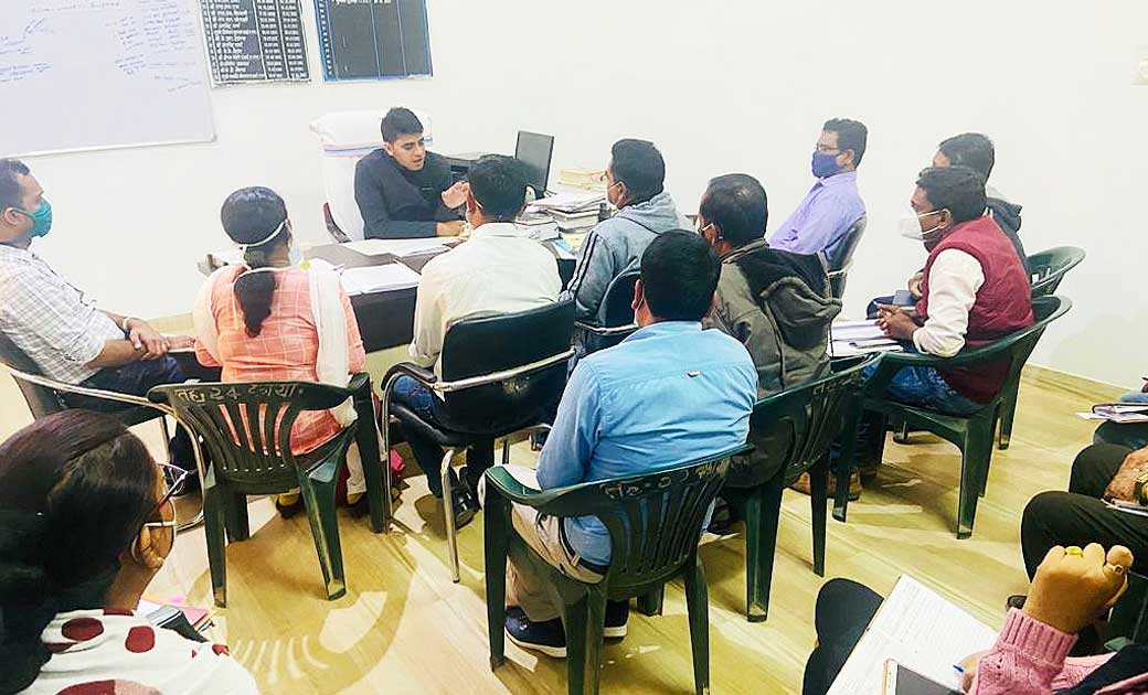 सरायपाली : कोविड-19 टीकाकरण कार्य योजना हेतु ब्लॉक स्तरीय टा... - CG Sandesh