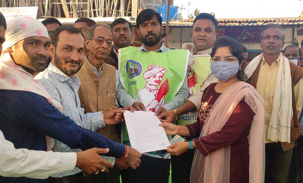 किसान जन जागरण संघ के बैनर तले केंद्र सरकार के 3 कृषि बिल का... - CG Sandesh