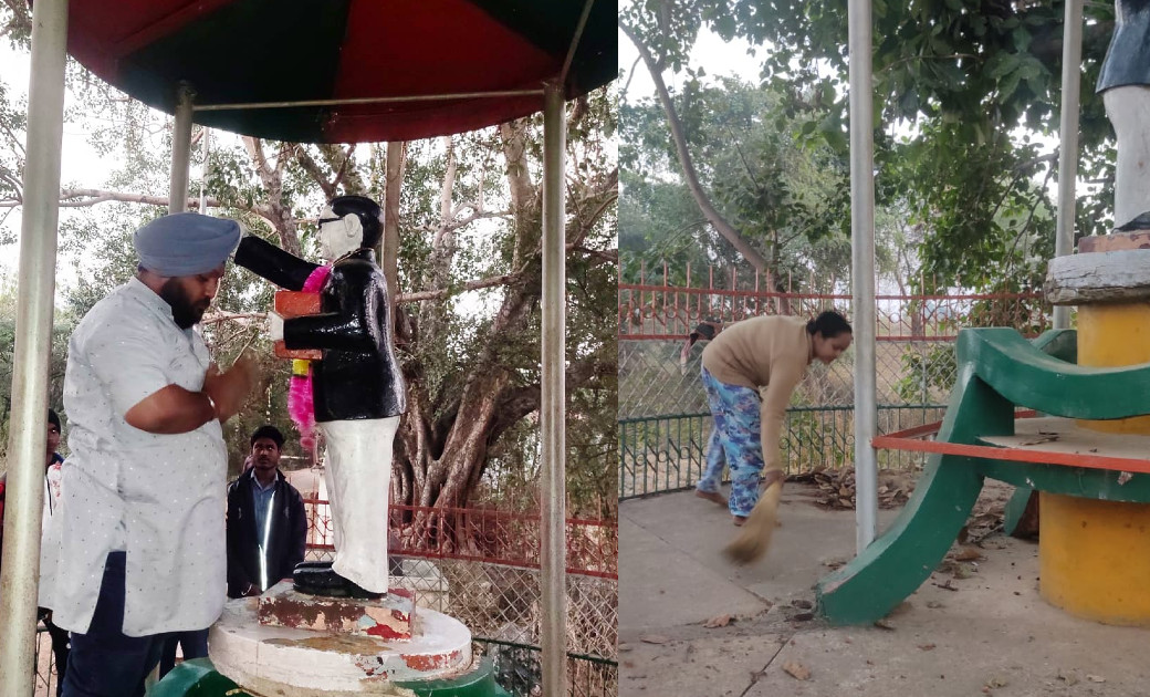  बाबा साहब  की पुण्यतिथि के अवसर पर स्थानीय प्रशासन  निष्क्र... - CG Sandesh