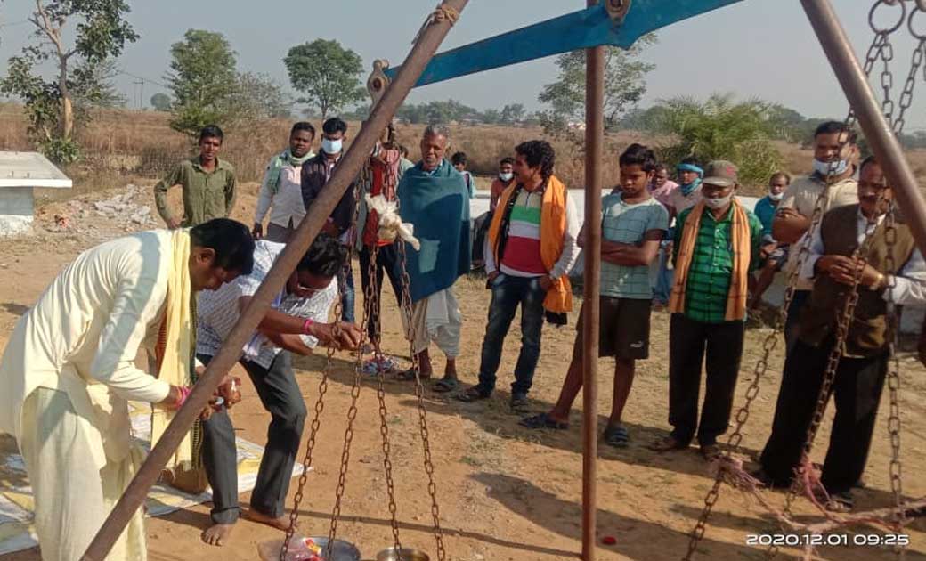 विधायक ने किया कनकेबा धान खरीदी केन्द्र मे खरीदी का शुभारंभ,... - CG Sandesh