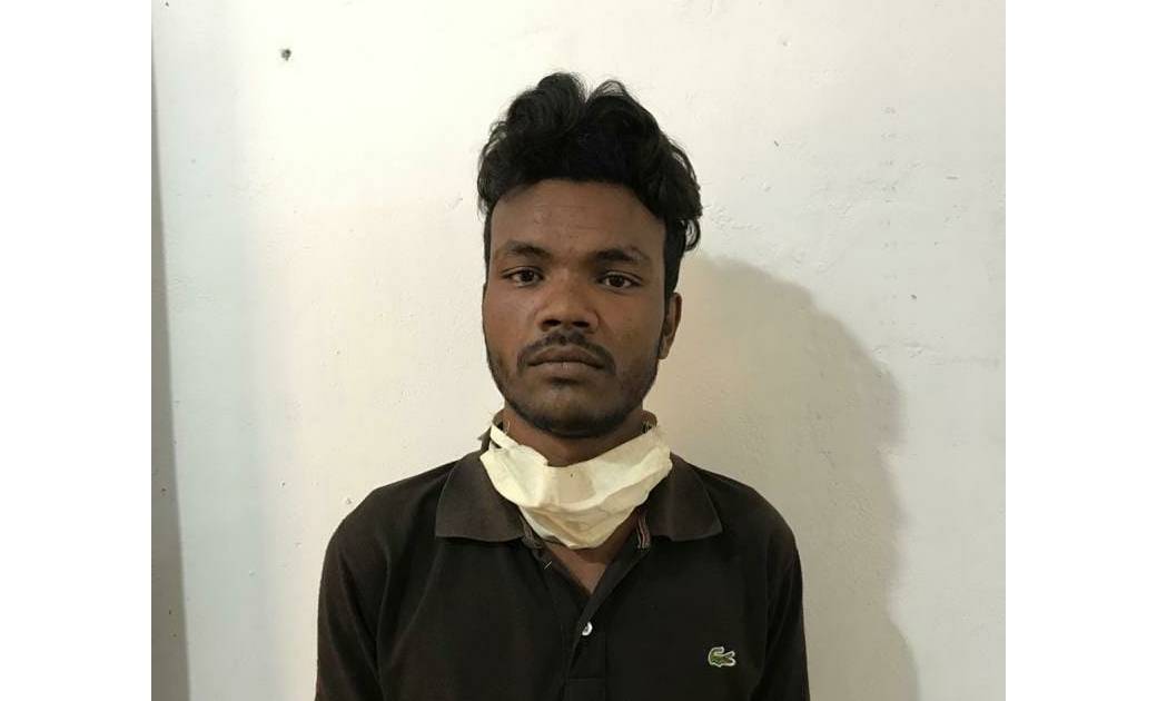 मोटरसाइकिल लूटपाट का आरोपी गिरफ्तार...आर्म्स एक्ट में रिमांड पर भेजा गया....