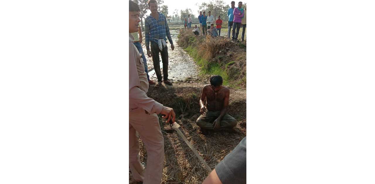फावडा से सिर में मारकर हत्या, मामला दर्ज - CG Sandesh
