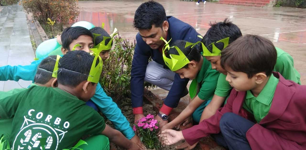 पशु पक्षियों के प्रति दया एवं पर्यावरण संतुलन हेतु पैराडाईज स्कूल में ग्रीन डे मनाई गई