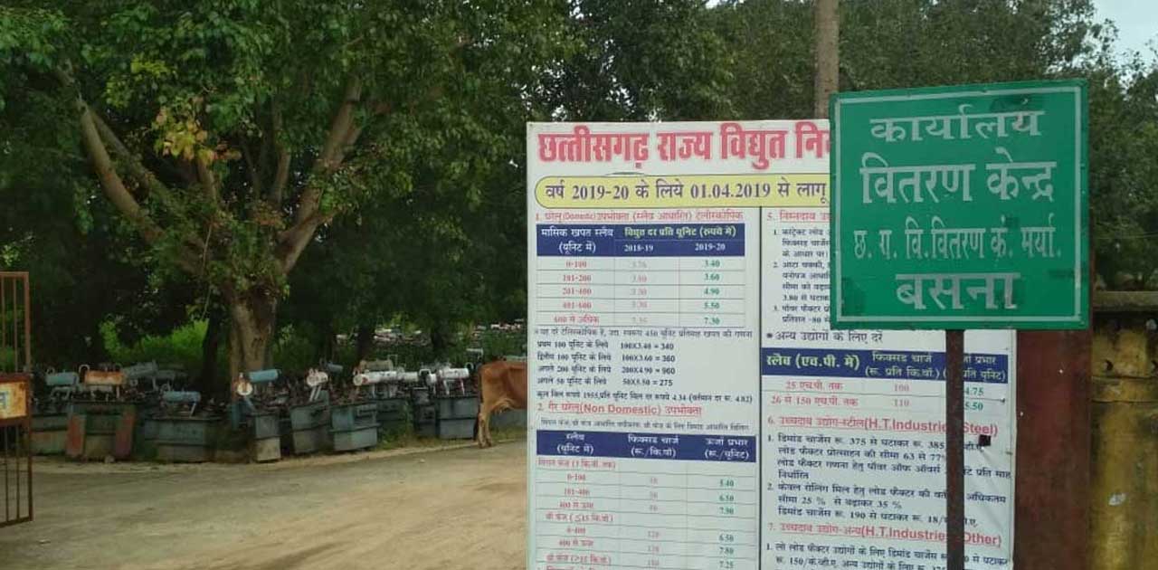 विद्युत कार्यालय  के लाईन मेन के साथ गाली गलौच व मारपीट - CG Sandesh