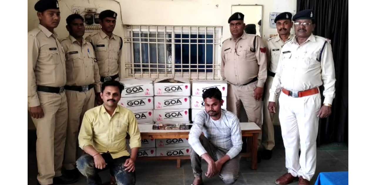 पुलिस को देखकर वाहन की गति को कर दिया तेज़, पीछा करते हुए पुल... - CG Sandesh