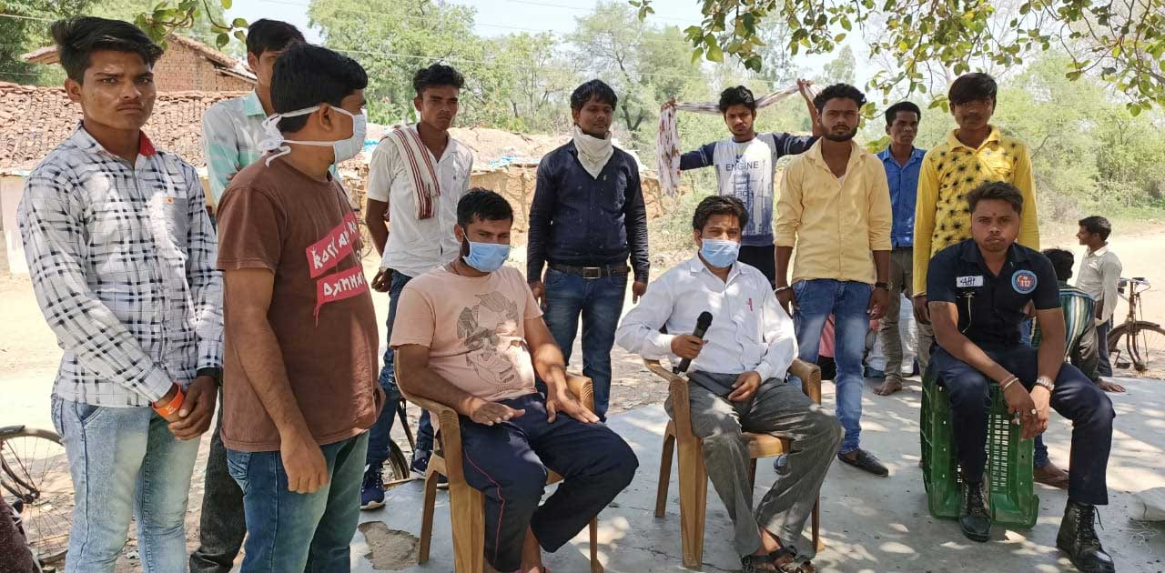सेवा की ओर अग्रसर स्विट इंडिया टीम  एम. के .बाहरा - CG Sandesh