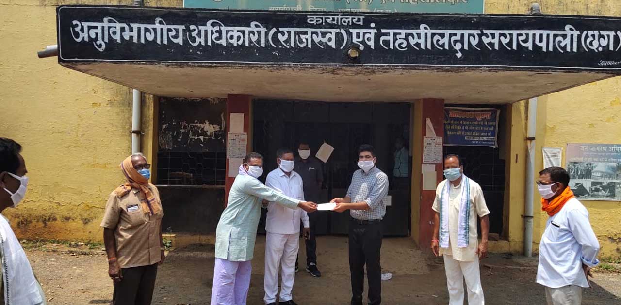 कोलता समाज द्वारा मुख्यमंत्री राहत कोष में जमा करने सौंपा गय... - CG Sandesh