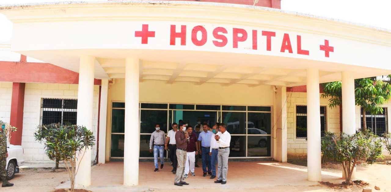 कांकेर : जंगलवार कॉलेज के अस्पताल में कोविड-19 अस्पताल की व्यवस्था