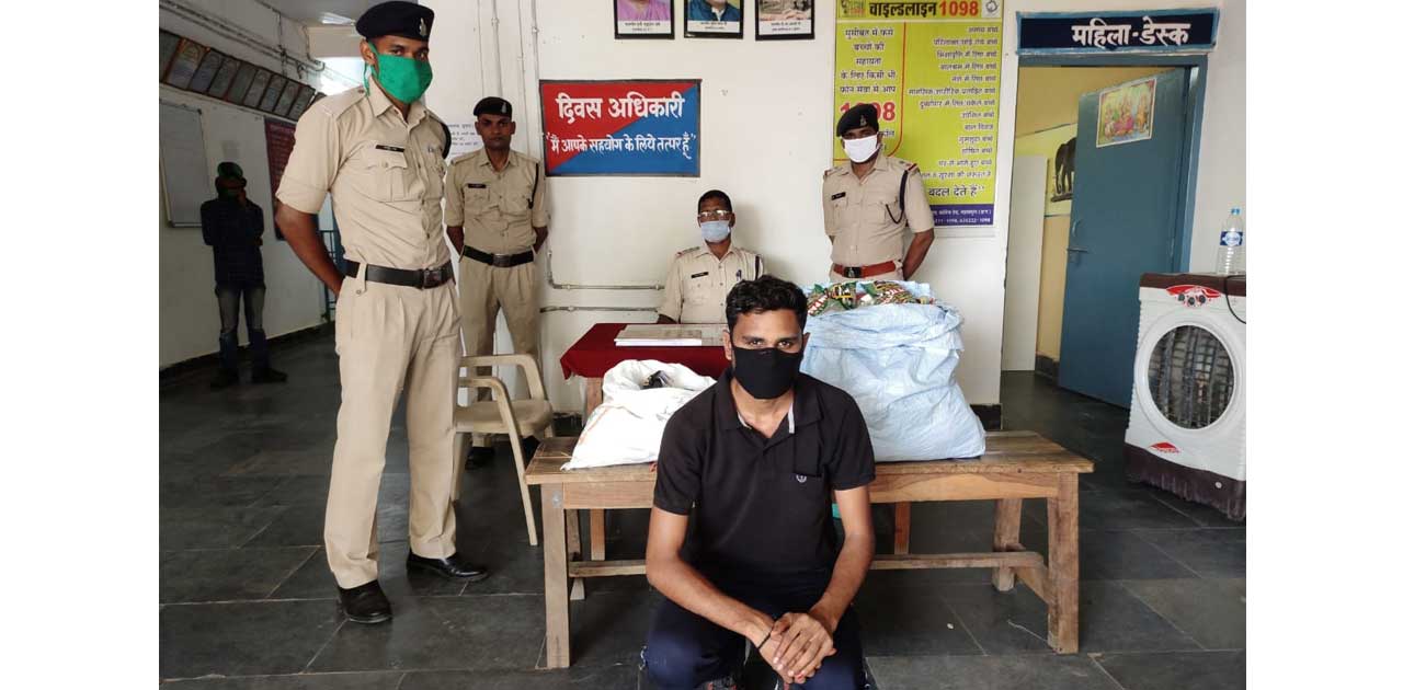 पिथौरा पुलिस ने जप्त किया गुटखा व  तम्बाखू - CG Sandesh