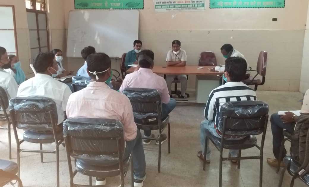 शिशु संरक्षण माह कार्यक्रम की कार्य योजना बैठक. - CG Sandesh