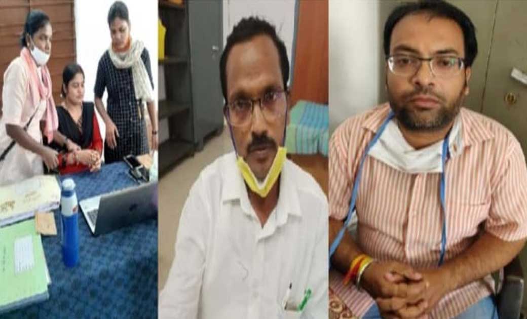 एंटी करप्शन ब्यूरो ने तीन अलग-अलग जगहों दबिश देकर बीईओ, पटवा... - CG Sandesh