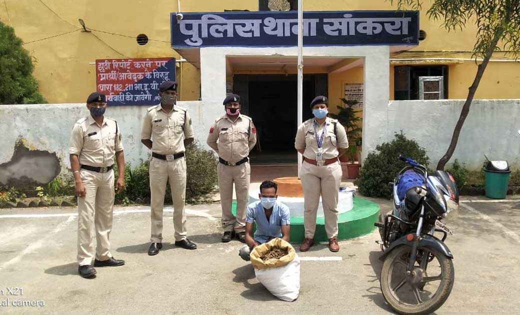 ग्राम कटंगतराई फारेस्ट नाका के पास अवैध रूप से गंजा परिवहन क... - CG Sandesh