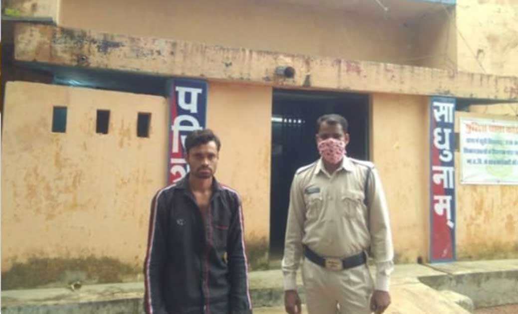 पति ने पत्नी के सिर पर किया वॉर ..पति गया जेल...सारंगढ़ तहसील... - CG Sandesh