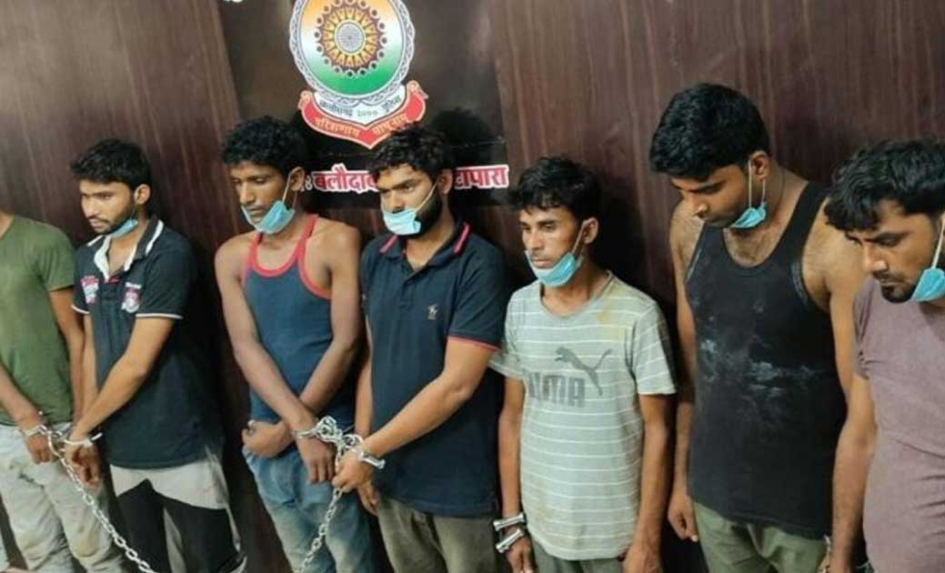 अंतर्राज्यीय गिरोह के 7 सदस्य गिरफ्तार, 22 लाख रुपए भी बरामद... - CG Sandesh