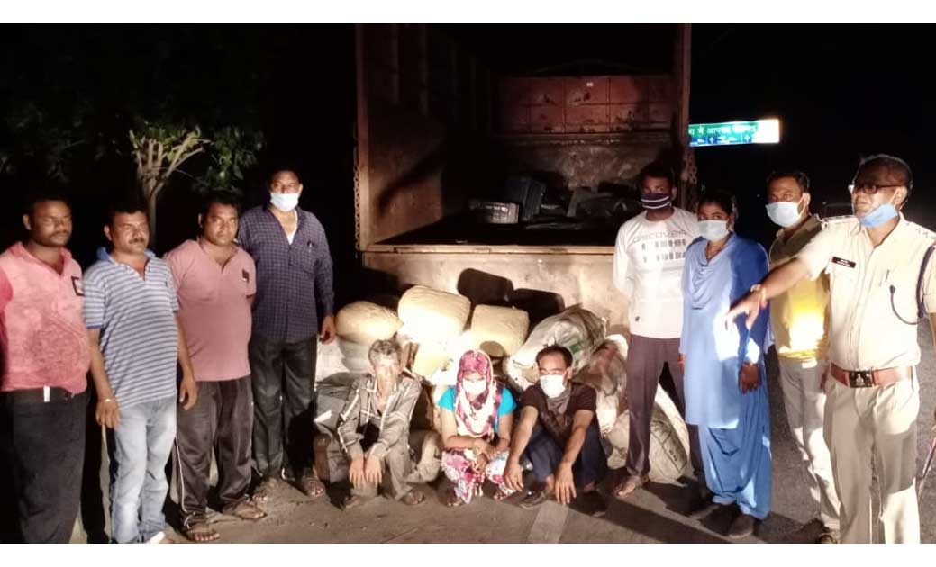 1 महिला सहित कुल 3 अंतर्राज्यीय गांजा तस्कर गिरफ्तार, थाना प... - CG Sandesh