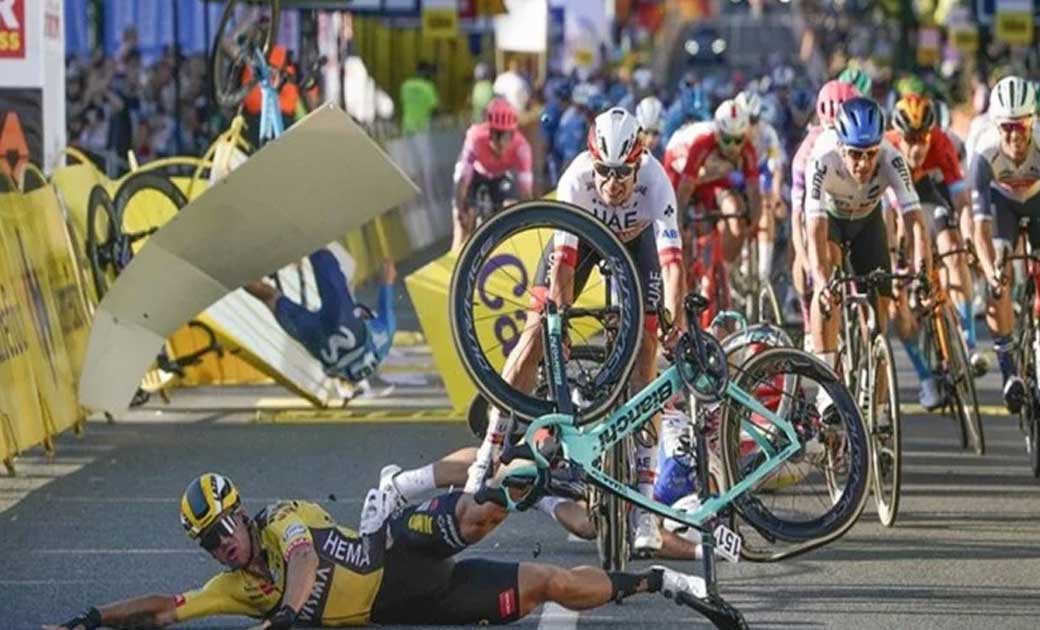 कोमा से बाहर निकले नीदरलैंड के साइकिलिस्ट जैकबसन, सिर में लग... - CG Sandesh