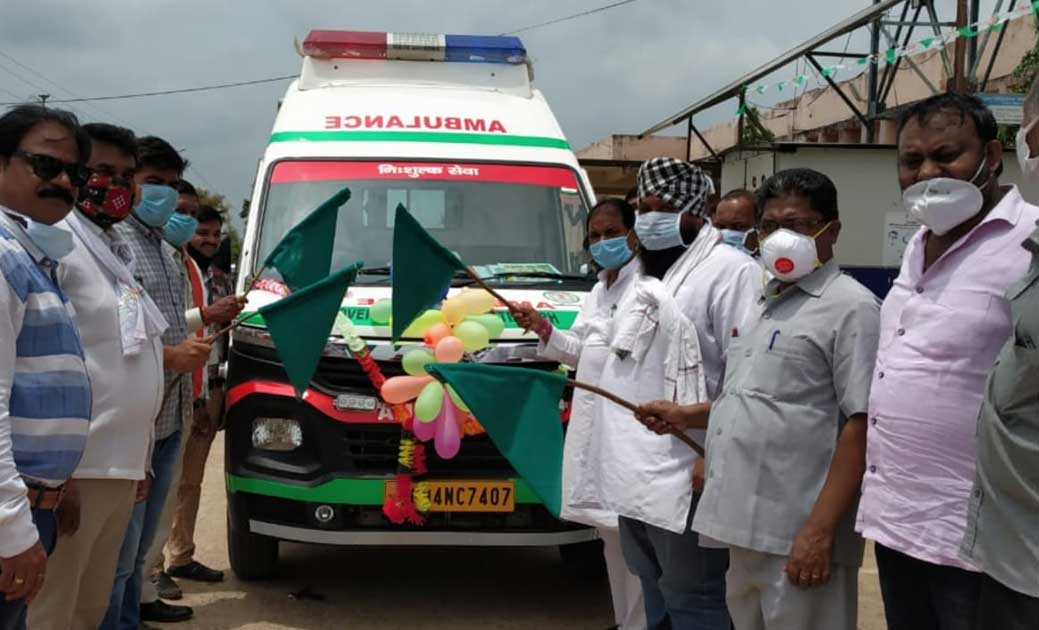 सरायपाली विधायक के प्रयास से 108 संजीवनी एक्सप्रेस की प्राप्... - CG Sandesh