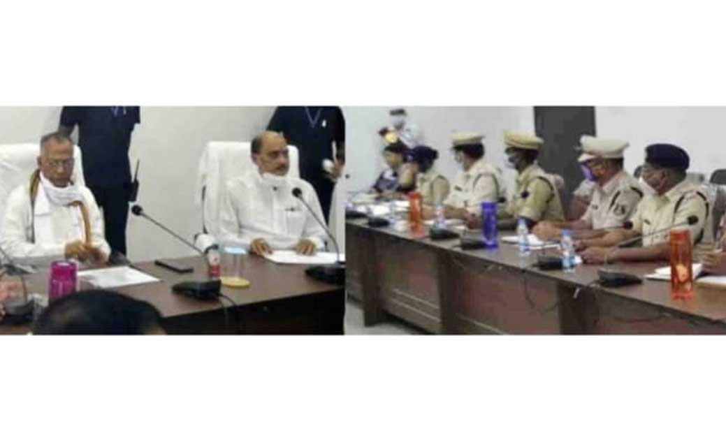 पुलिस के लिए जनता के मन में सम्मान और अपराधियों के मन में भय हो ऐसा कार्य करें:  गृह मंत्री ताम्रध्वज साहू