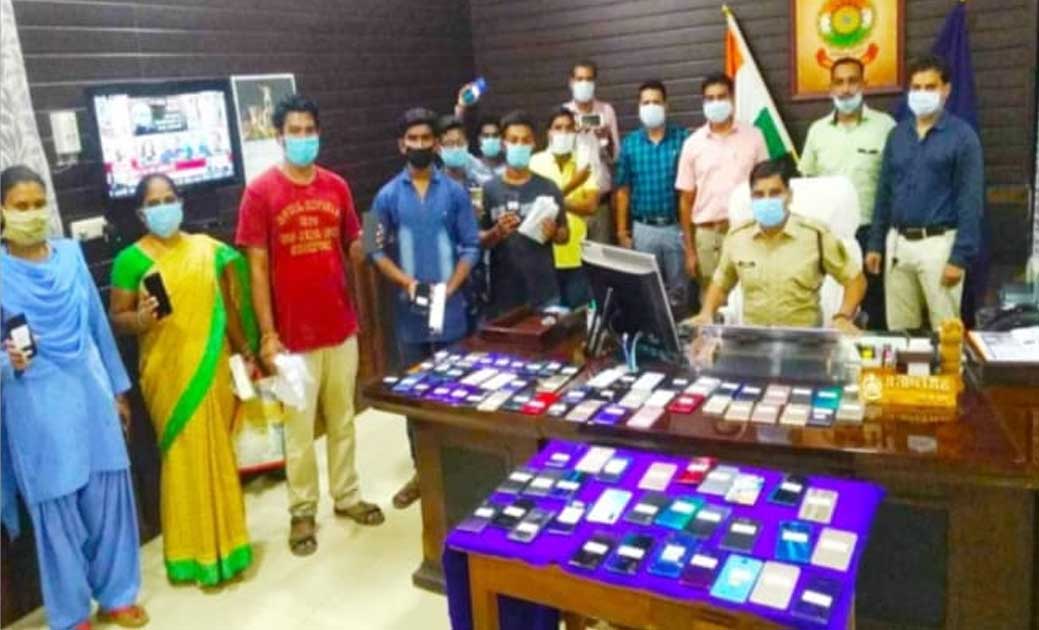 रायगढ़ पुलिस की सायबर सेल टीम ने बरामद किये ₹13.36 लाख कीमत ... - CG Sandesh