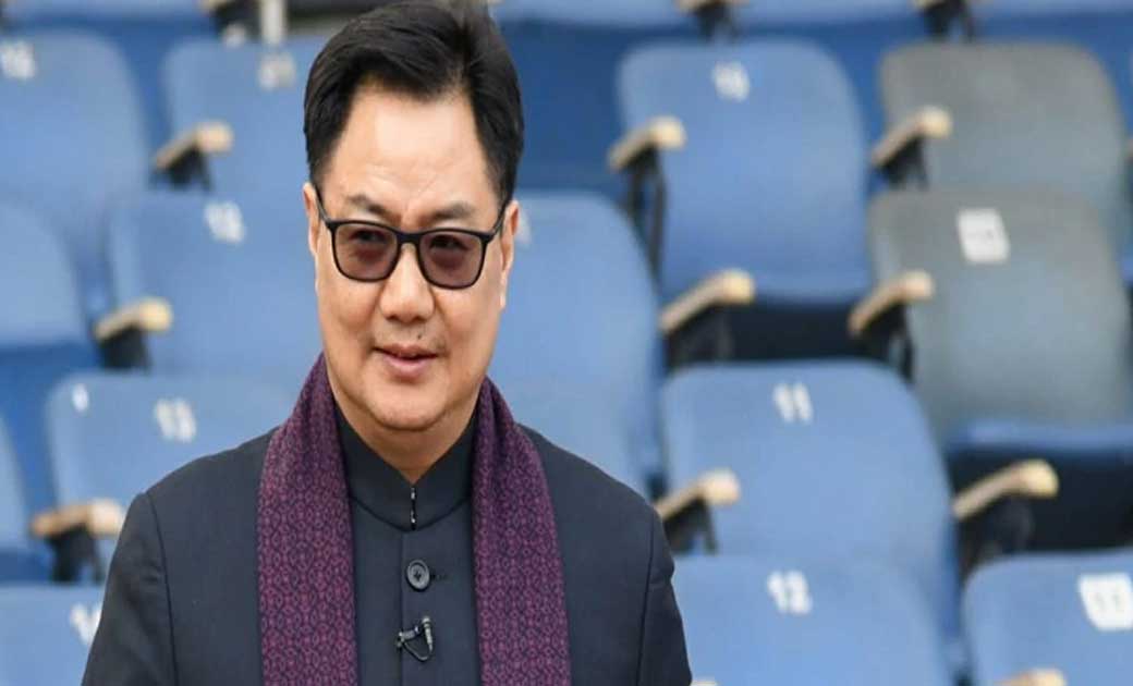 खेलमंत्री किरेन रिजिजू ने खिलाड़ियों के अभ्यास के लिए घर पर ... - CG Sandesh